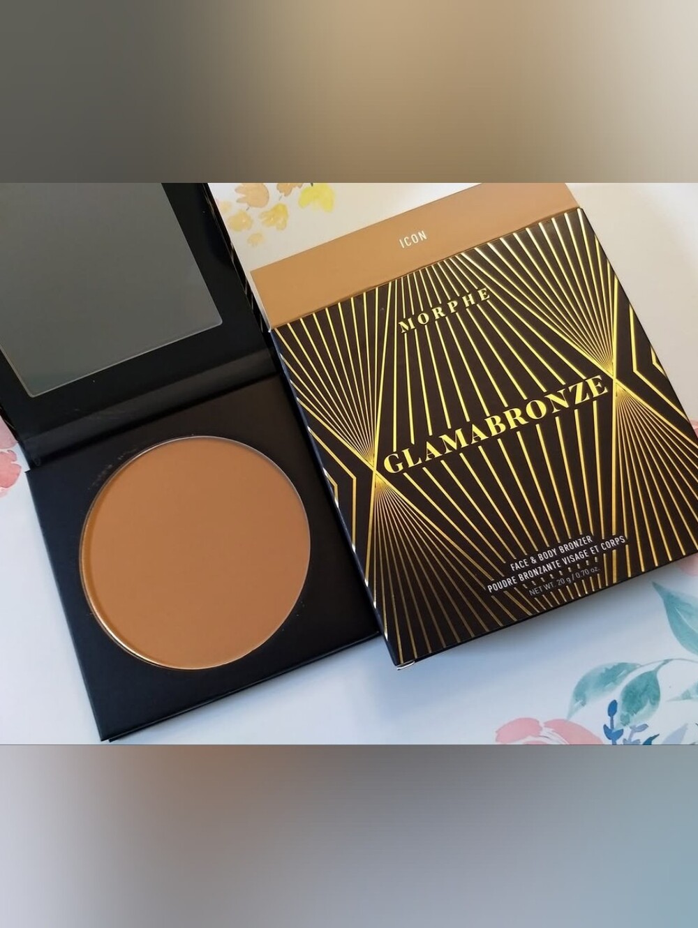 Morphe Glamabronze Face & Body Bronzer In Icon